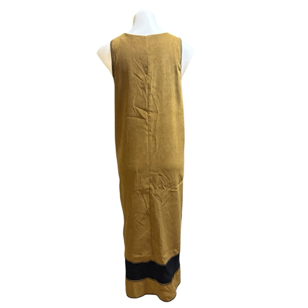 Vintage Piccalino Brown & Black Western Maxi Jumper Dress - Picture 3 of 7